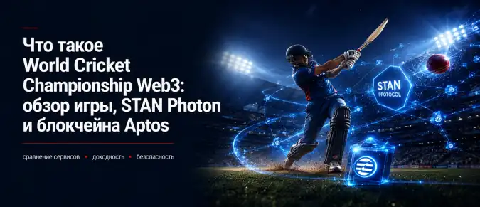 World Cricket Championship Web3 — геймплей WCC, STAN Protocol, Photon и ончейн-награды World Cricket Championship Web3 — геймплей WCC, STAN Protocol, Photon и ончейн-награды