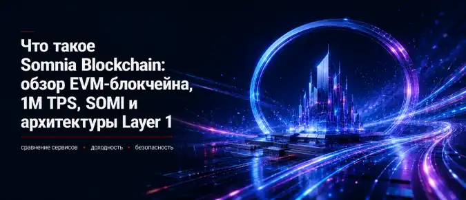 Somnia Blockchain — высокопроизводительный EVM Layer 1, токен SOMI и технология 1M TPS Somnia Blockchain — высокопроизводительный EVM Layer 1, токен SOMI и технология 1M TPS