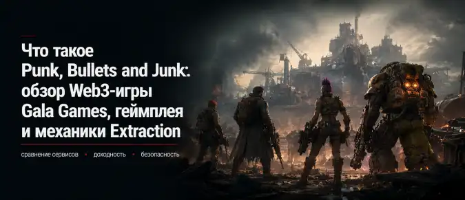 Punk, Bullets and Junk (PB&J) — обзор action-roguelite, Gala Games и Web3-механик