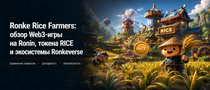 Ronke Rice Farmers — геймплей, RICE, RONKE, NFT и блокчейн Ronin Ronke Rice Farmers — геймплей, RICE, RONKE, NFT и блокчейн Ronin