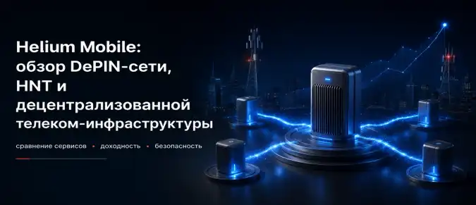 Как работает Helium Mobile: Hotspots, HNT и DePIN-модель мобильной связи Как работает Helium Mobile: Hotspots, HNT и DePIN-модель мобильной связи