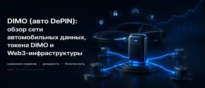 Что такое DIMO: как работает автомобильный DePIN, Vehicle ID и экономика токена Что такое DIMO: как работает автомобильный DePIN, Vehicle ID и экономика токена