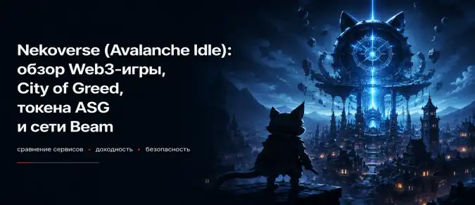 Что такое Nekoverse: геймплей City of Greed, Land NFT, ASG и экосистема Beam Что такое Nekoverse: геймплей City of Greed, Land NFT, ASG и экосистема Beam