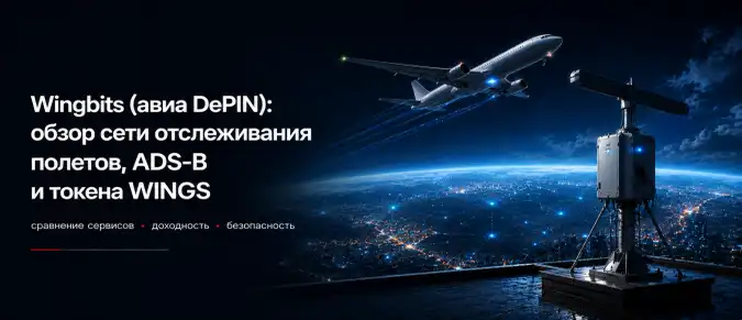 Wingbits — как работает авиационная DePIN-сеть, ADS-B станции и токен WINGS