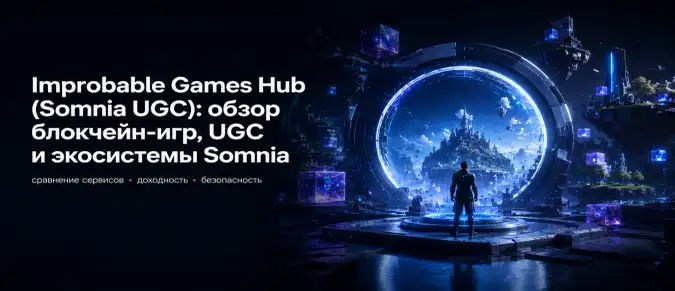 Improbable Games Hub и Somnia UGC — Web3-игры, пользовательский контент и on-chain миры Improbable Games Hub и Somnia UGC — Web3-игры, пользовательский контент и on-chain миры