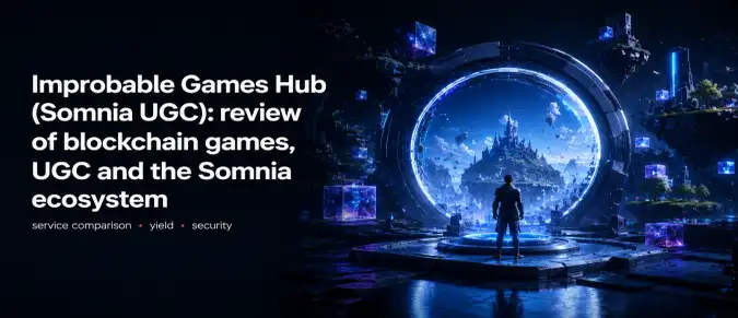 Improbable Games Hub and Somnia UGC — Blockchain Games and Virtual World Infrastructure