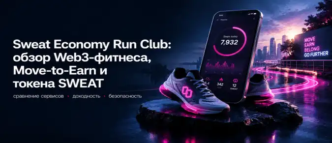 Sweat Economy Run Club — как работают бег, шаги, SWEAT и Movement Economy
