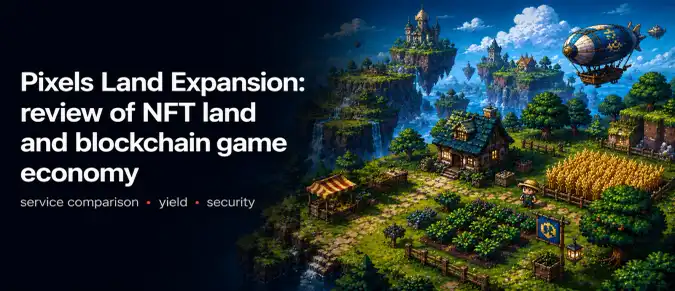 Pixels Land Expansion — Farm Land, токен PIXEL и земельные механики GameFi Pixels Land Expansion — Farm Land, токен PIXEL и земельные механики GameFi
