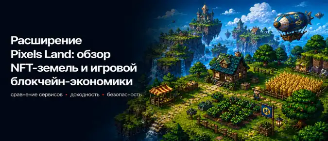Pixels Land Expansion — Farm Land, токен PIXEL и земельные механики GameFi Pixels Land Expansion — Farm Land, токен PIXEL и земельные механики GameFi