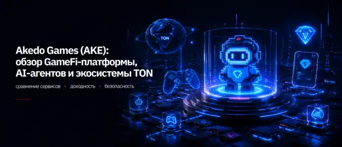 AKEDO — токен AKE, AI-создание игр, GameFi и интеграция с TON AKEDO — токен AKE, AI-создание игр, GameFi и интеграция с TON