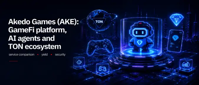 AKEDO — AKE Token, AI Game Creation, GameFi, and TON Integration