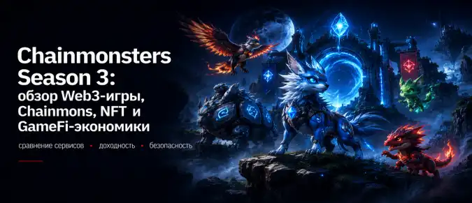 Chainmonsters Season 3 — геймплей, сезоны, NFT и токен MONSTER Chainmonsters Season 3 — геймплей, сезоны, NFT и токен MONSTER