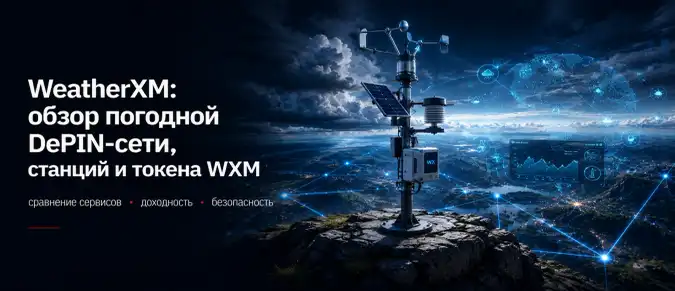 WeatherXM — децентрализованная сеть погодных данных и DePIN-инфраструктура WeatherXM — децентрализованная сеть погодных данных и DePIN-инфраструктура