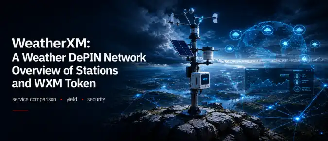 WeatherXM — Decentralized Weather Data Network and DePIN Infrastructure WeatherXM — Decentralized Weather Data Network and DePIN Infrastructure