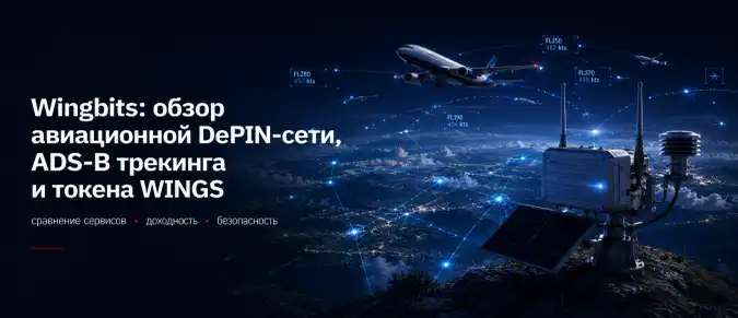 Wingbits — децентрализованный трекинг самолетов и авиационная Web3-инфраструктура