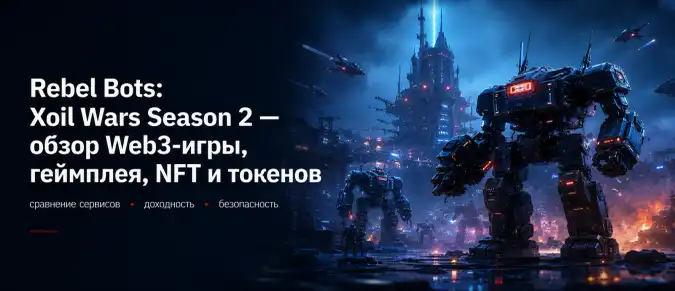 Rebel Bots: Xoil Wars Season 2 — Fighting Bots, RBLS и GameFi-экономика
