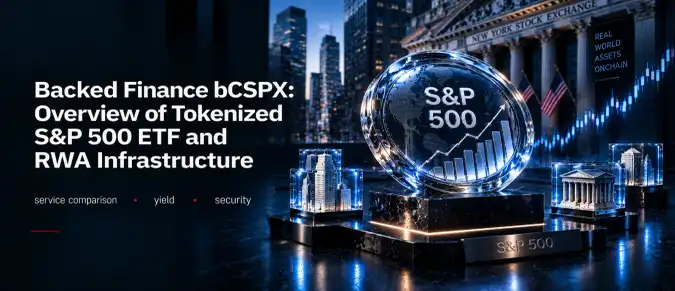 bCSPX by Backed Finance — S&P 500 Tokenization, Backing, and DeFi bCSPX by Backed Finance — S&P 500 Tokenization, Backing, and DeFi