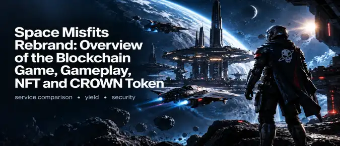 Space Misfits Rebrand — Space Web3 MMO, NFTs, CROWN Token and GameFi Economy