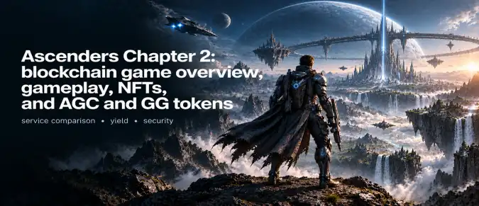 Ascenders Chapter 2 — Web3 RPG, NFT Land, Game Economy and Avalanche Blockchain