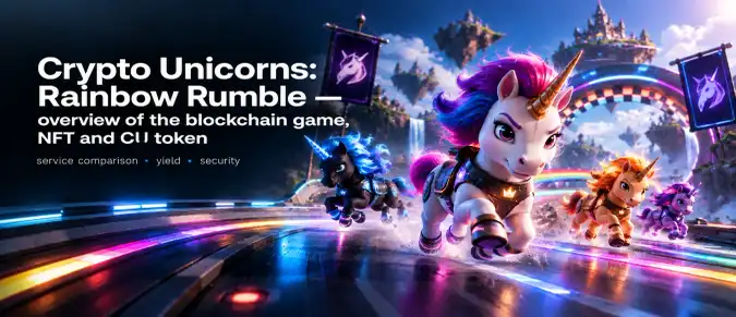 Rainbow Rumble — Gameplay, Crypto Unicorns, Xai and Web3 Economy
