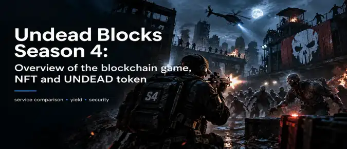 Undead Blocks Season 4 — Gameplay, ZBUX, NFT Weapons and Web3 Economy