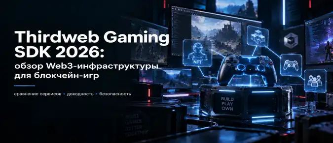 Thirdweb Gaming SDK — Unity, Unreal Engine, Web3-кошельки и Account Abstraction