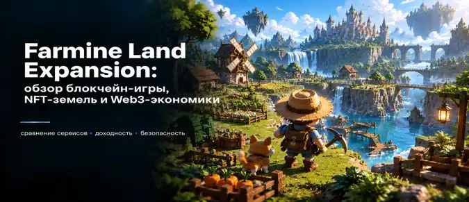 Farmine Land Expansion — геймплей, NFT, Ronin и система виртуальных земель Farmine Land Expansion — геймплей, NFT, Ronin и система виртуальных земель