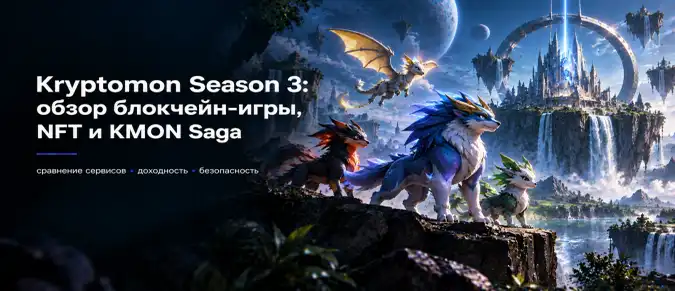 Kryptomon Season 3 — геймплей, токен KMON, Polygon и Web3-экосистема Kryptomon Season 3 — геймплей, токен KMON, Polygon и Web3-экосистема