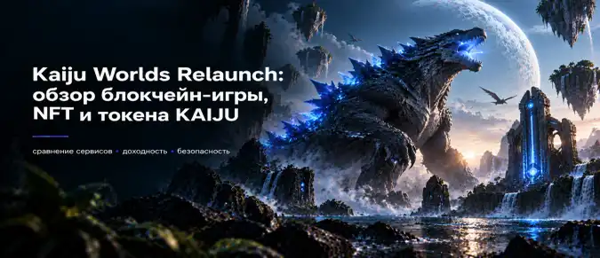 Kaiju Worlds Relaunch — геймплей, KAIJU, NFT и BNB Smart Chain Kaiju Worlds Relaunch — геймплей, KAIJU, NFT и BNB Smart Chain