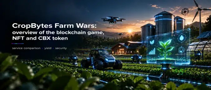 CropBytes Farm Wars — Gameplay, CBX Economy and Web3 Ecosystem CropBytes Farm Wars — Gameplay, CBX Economy and Web3 Ecosystem