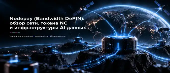 Nodepay — как работает Bandwidth DePIN, Nodecoin и Real-Time Intelligence