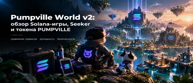 Pumpville World — геймплей, экономика PUMPVILLE и интеграция с Solana Mobile