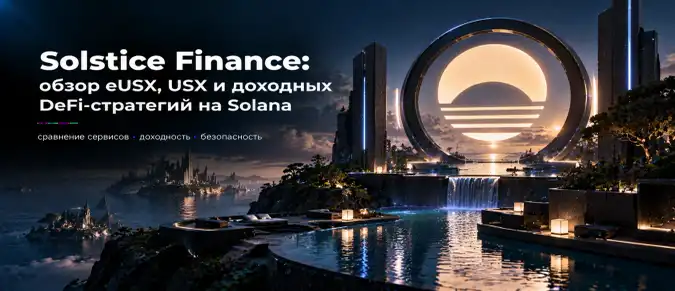 Solstice — как работают eUSX, YieldVault и delta-neutral доходность
