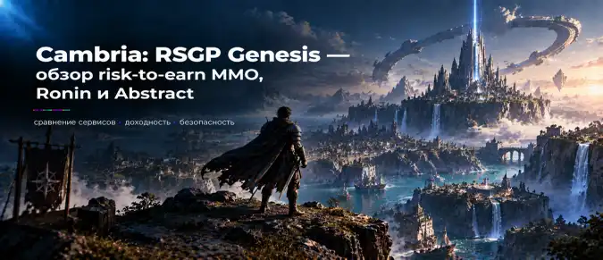 Cambria Genesis — геймплей, токен RSGP и экономика risk-to-earn Cambria Genesis — геймплей, токен RSGP и экономика risk-to-earn