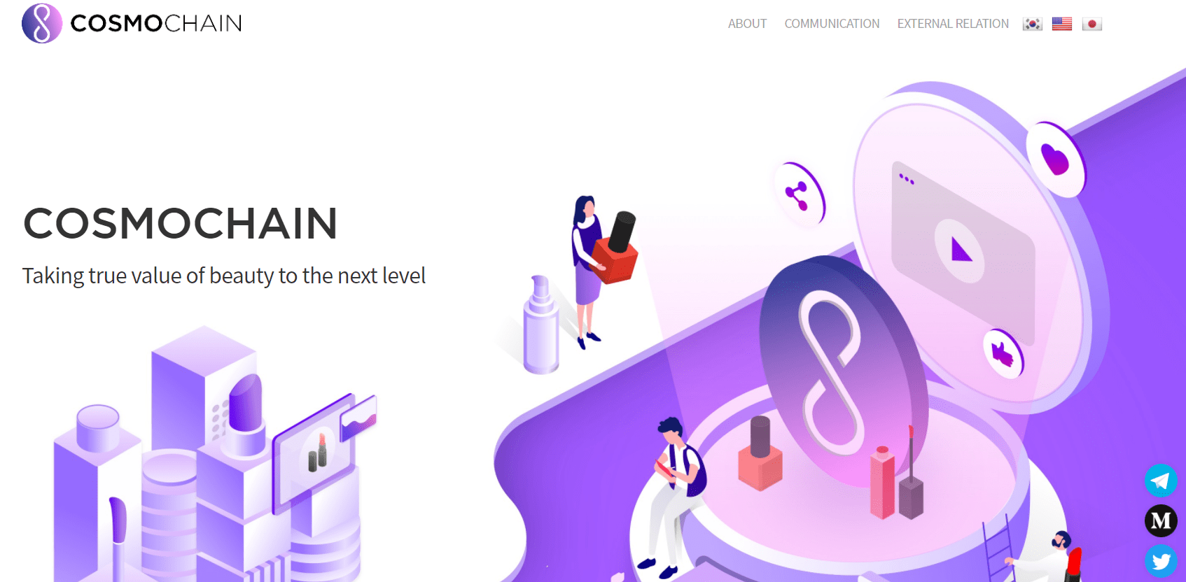 Cosmochain dapp