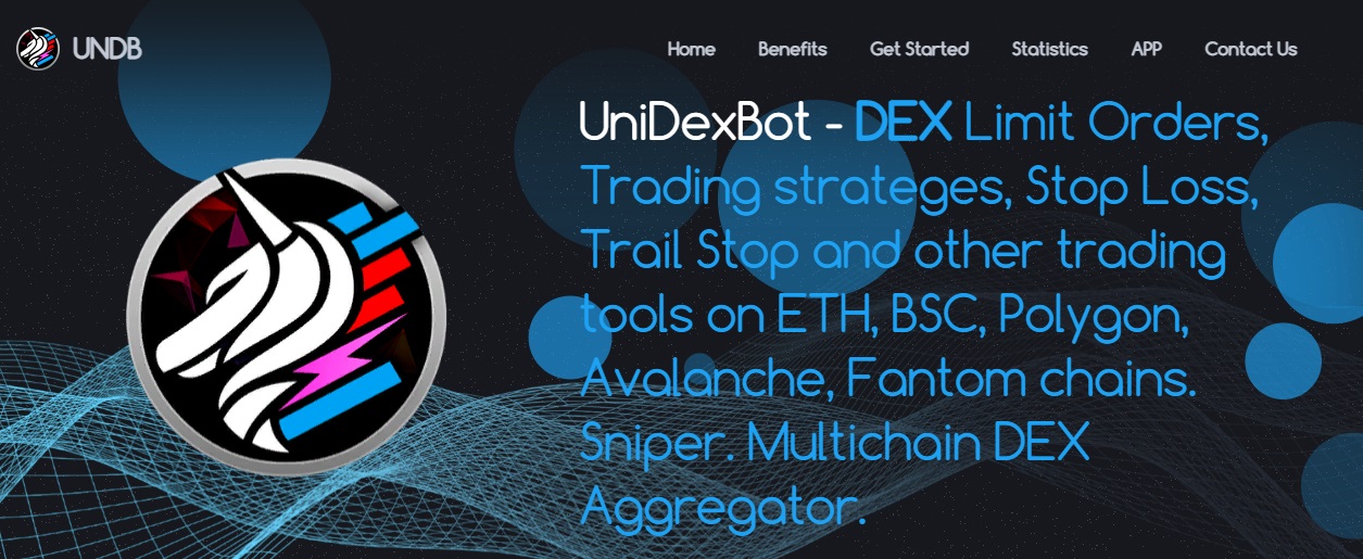 UniDexBot crypto platform