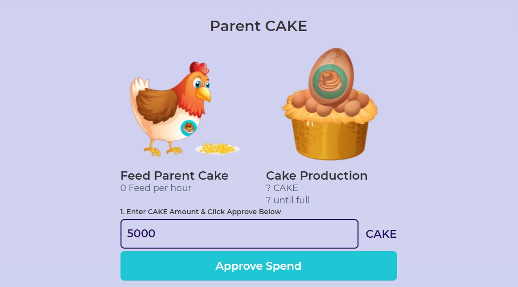Crypto win eCake Farm