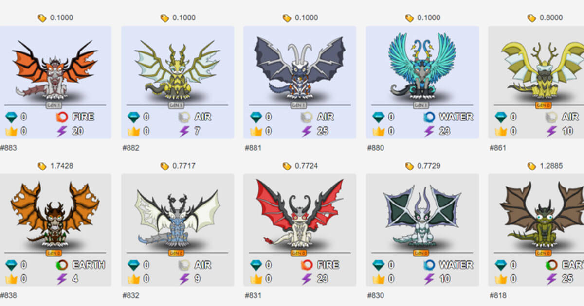 everdragons dapp игра