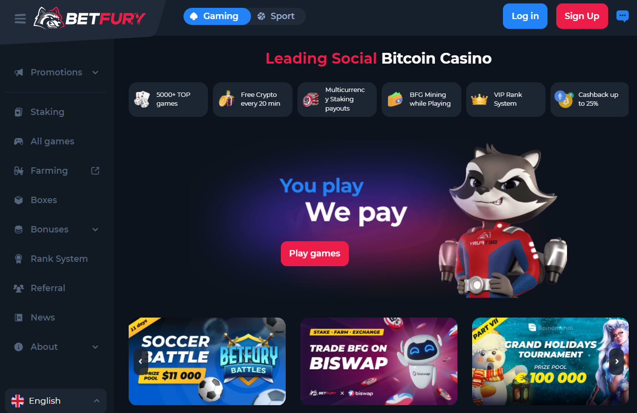 дапп приложение betfury