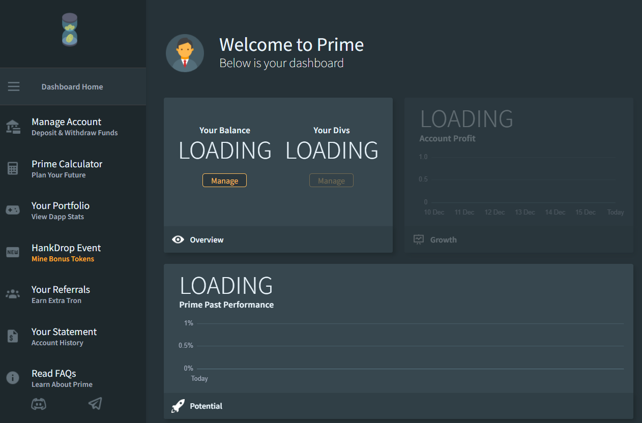 TronPrime платформа