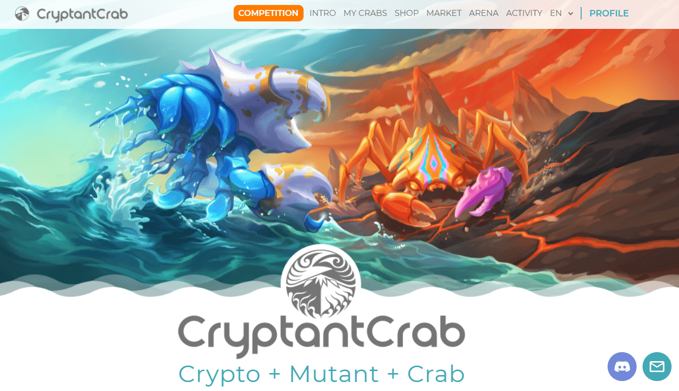 dapp приложение cryptantcrab