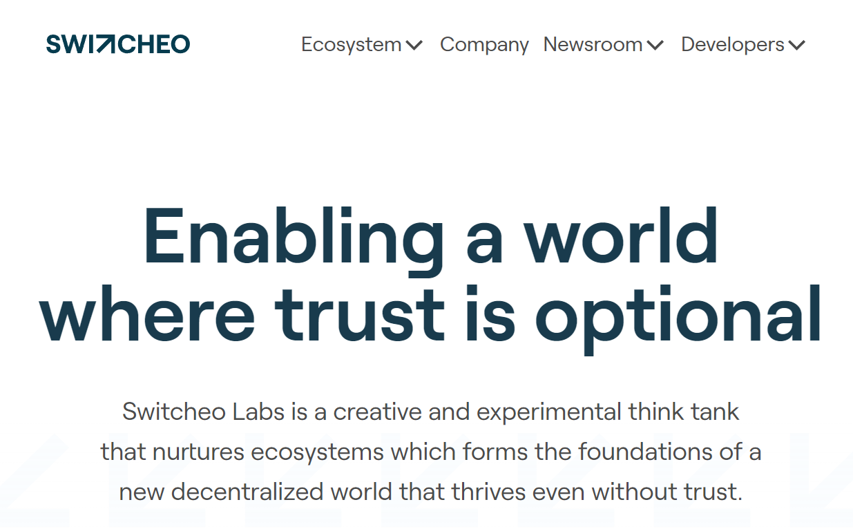 dapps Switcheo Network
