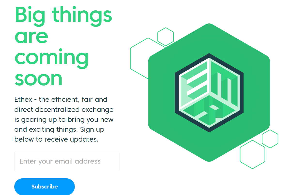 ethex market ETH