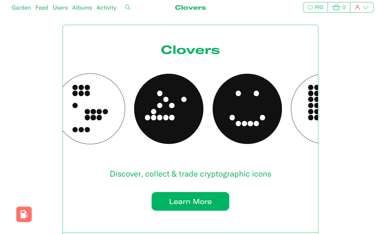 Clovers Network dapp