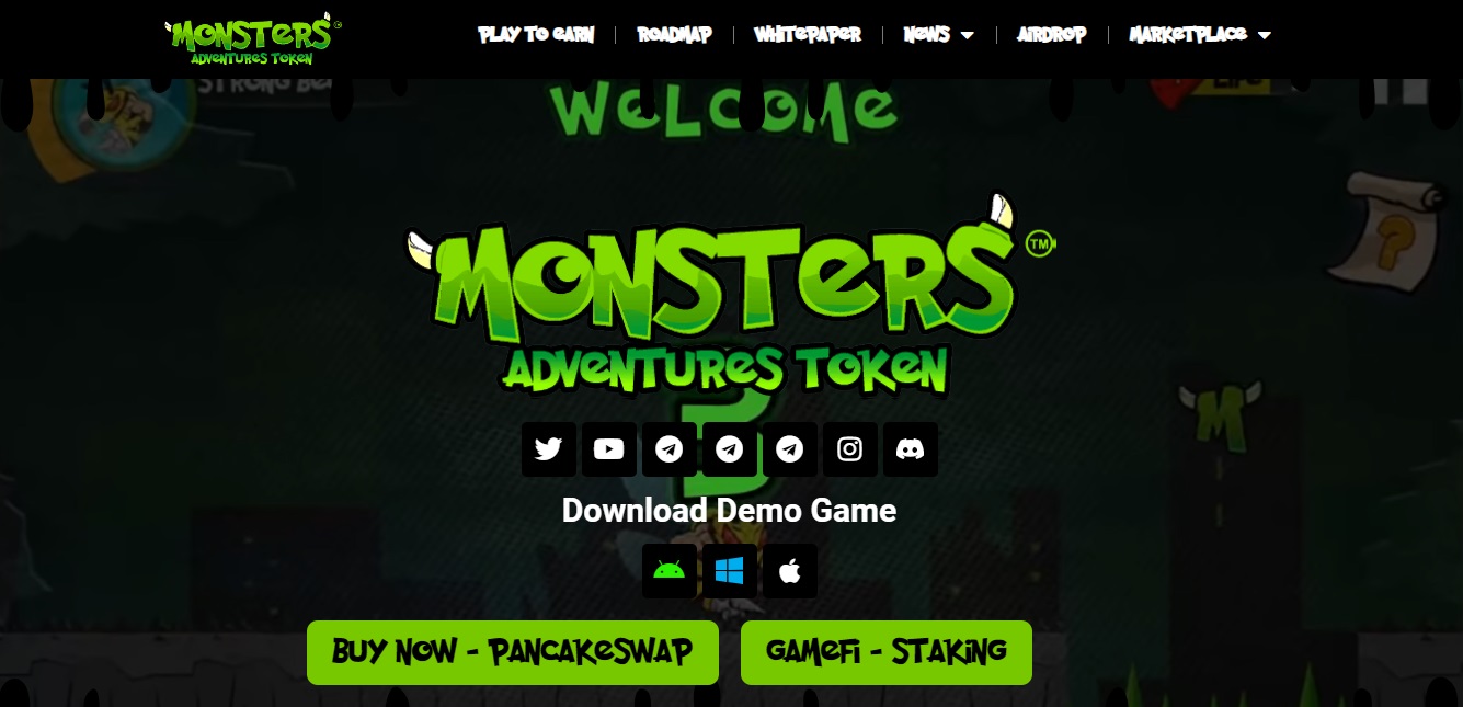 Monster Adventures Token