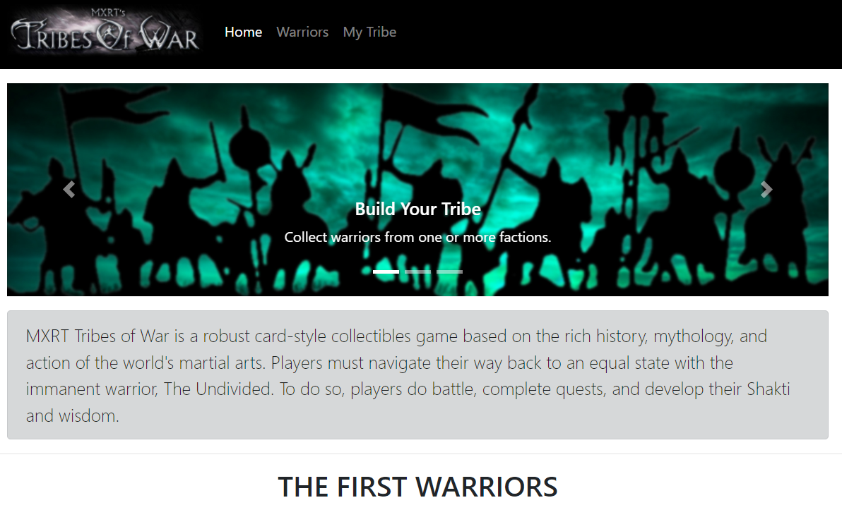 tribes of war