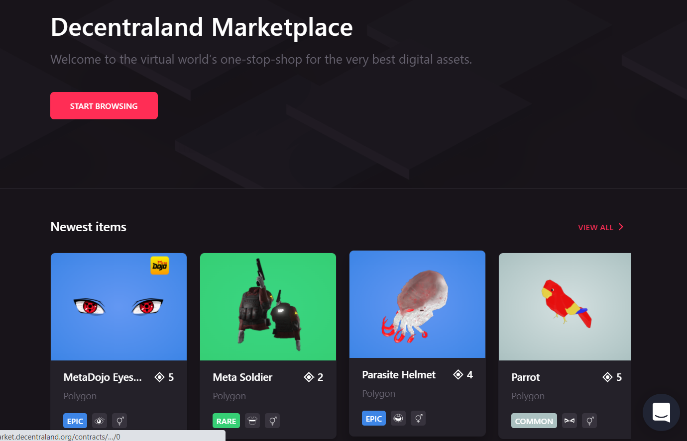 decentraland платформа