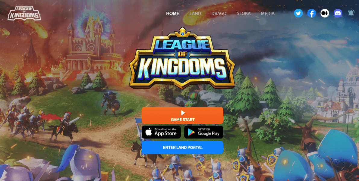 League of Kingdoms dapp