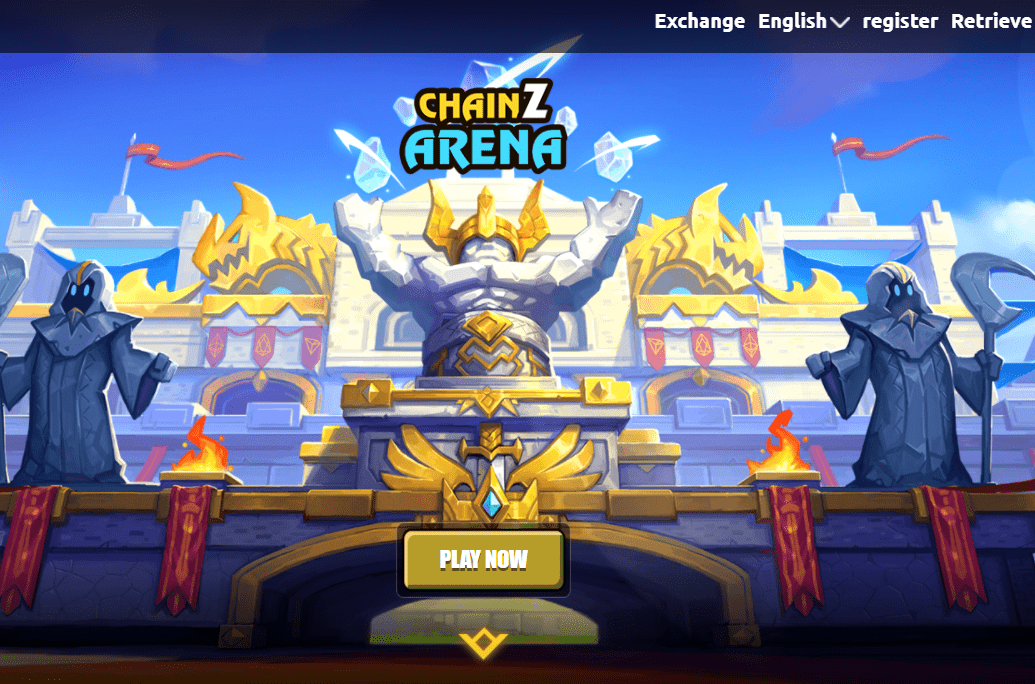 ChainZ Arena - Play and Earn dapp