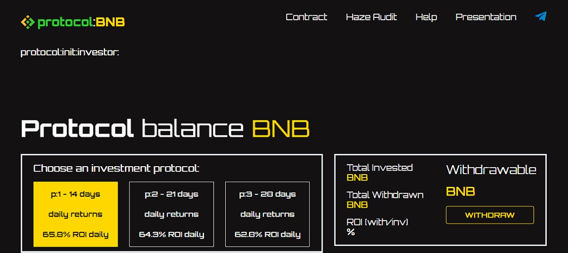 protocol-BNB defi
